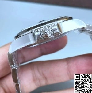 Steel Factory Clean M226570-0002 Stainless Dial Rolex Black Explorer 1218